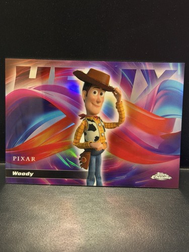 2026 topps chrome disney woody - topps,